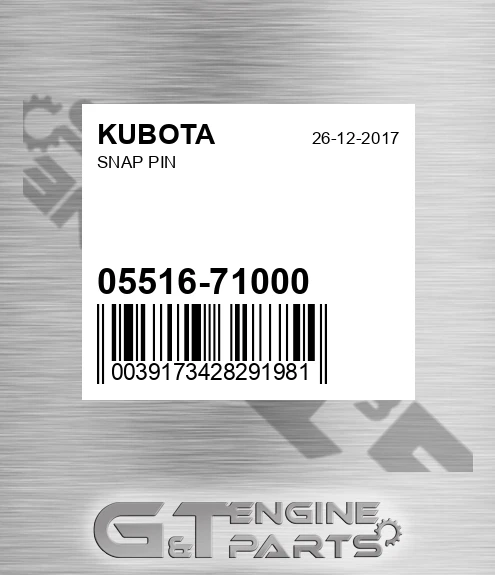 05516-71000 Snap Pin