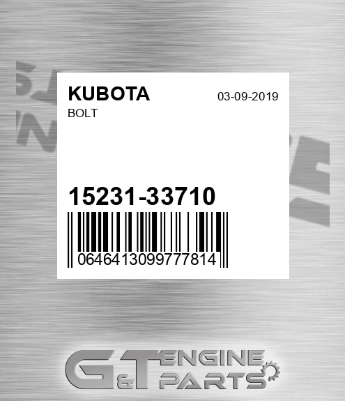 15231-33710 Bolt