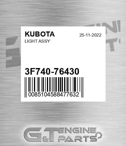 3F740-76430 Light Assy