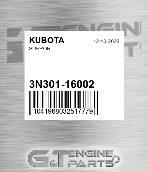 3N301-16002 Support