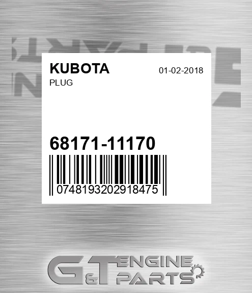 68171-11170 Plug