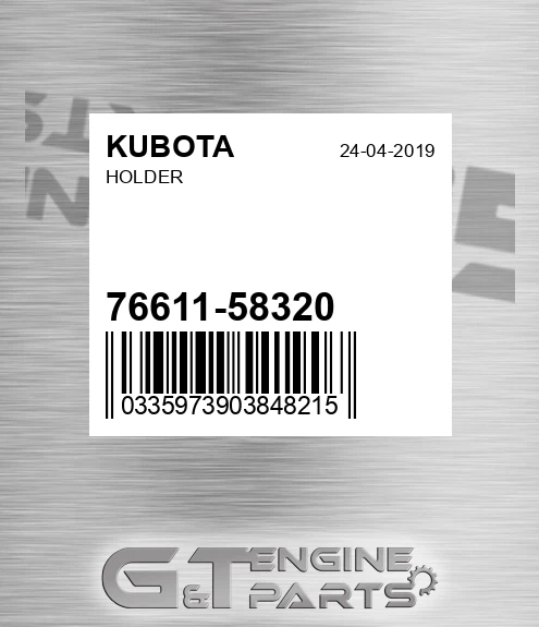 76611-58320 Holder