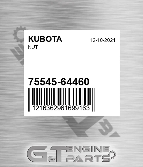 75545-64460 Nut