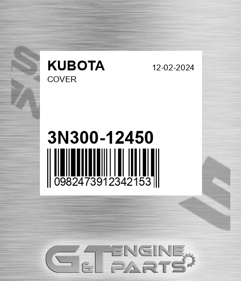 3N300-12450 Cover