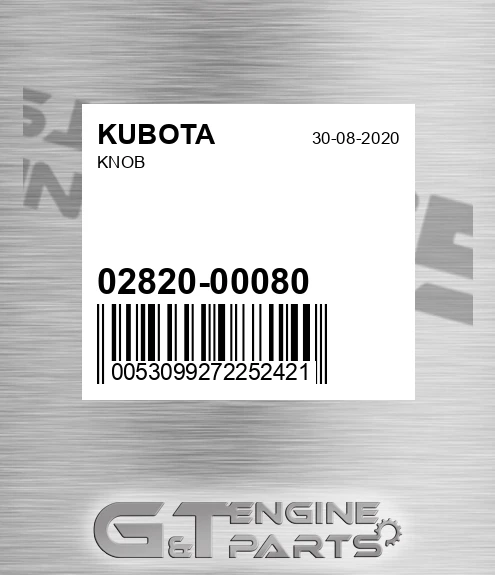 02820-00080 Knob