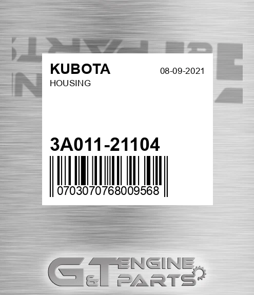 3A011-21104 Housing