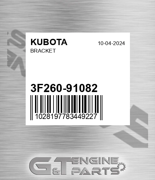 3F260-91082 Bracket