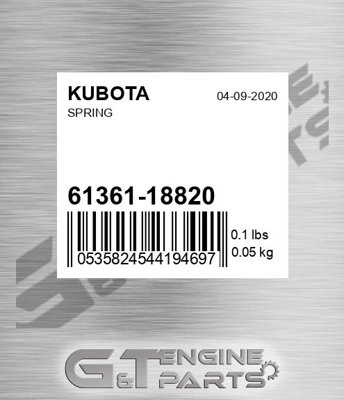61361-18820 Spring