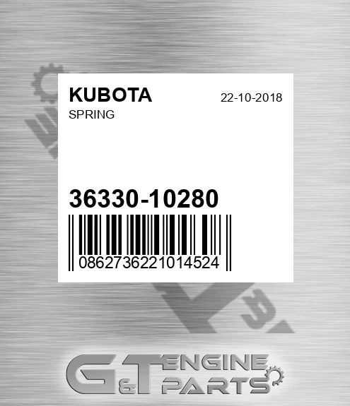 36330-10280 Spring