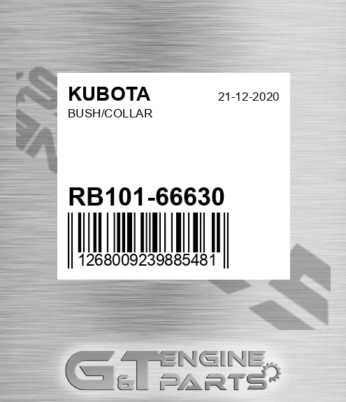 RB101-66630 Bush/collar for KUBOTA