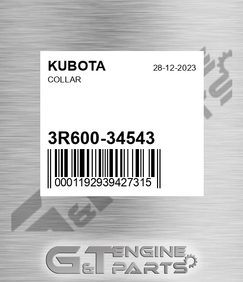 3R600-34543 Collar