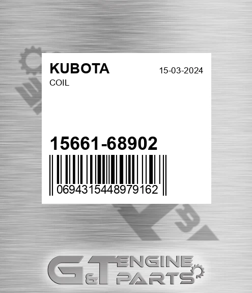 15661-68902 Coil for KUBOTA