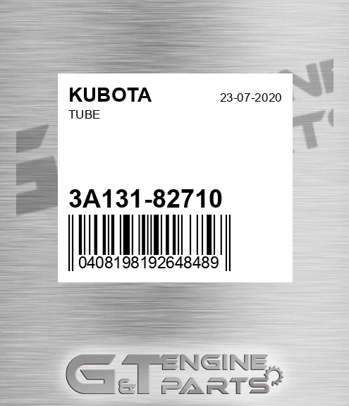 3A131-82710 Tube