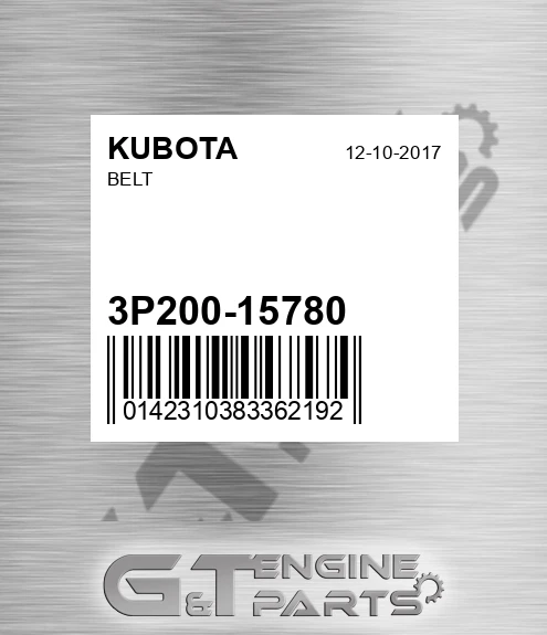 3P200-15780 Belt