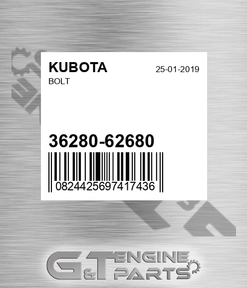 36280-62680 Bolt