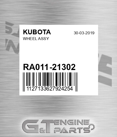RA011-21302 Wheel Assy for KUBOTA