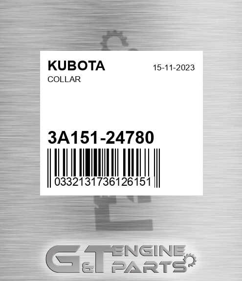 3A151-24780 Collar