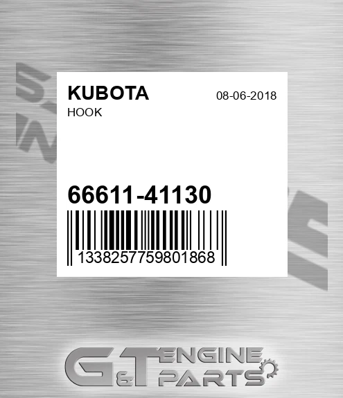 66611-41130 Hook for KUBOTA