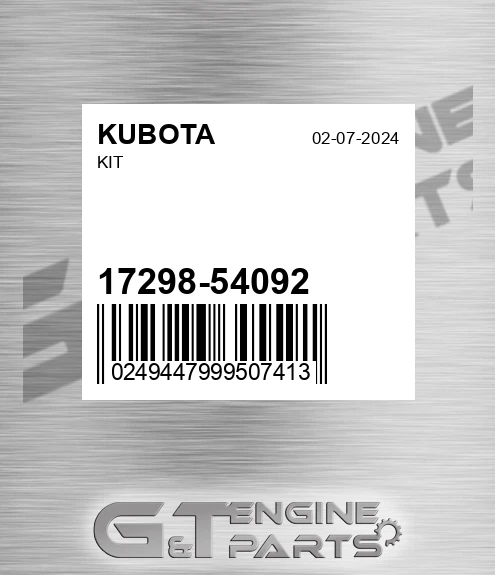 17298-54092 Kit