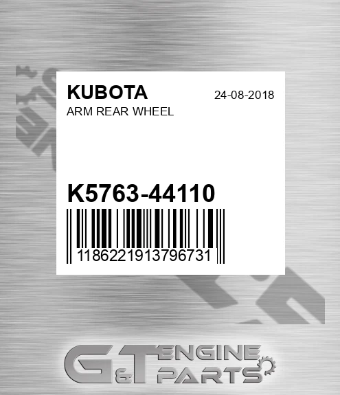 K5763-44110 Arm Rear Wheel