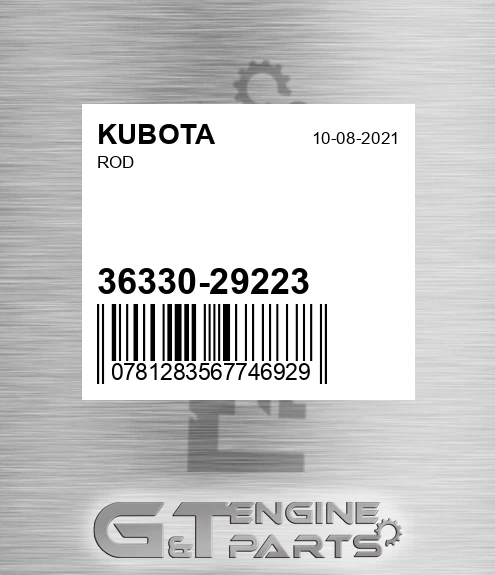 36330-29223 Rod