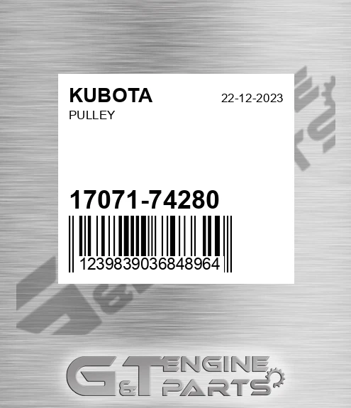 17071-74280 Pulley