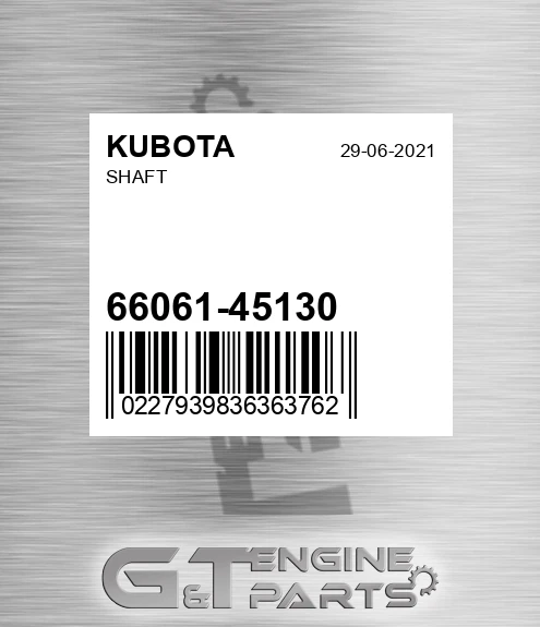 66061-45130 Shaft