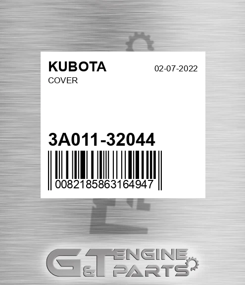 3A011-32044 Cover