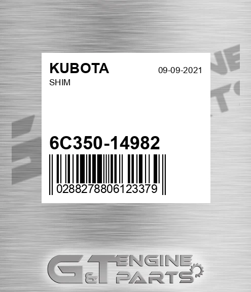 6C350-14982 Shim