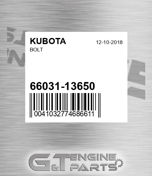 66031-13650 Bolt