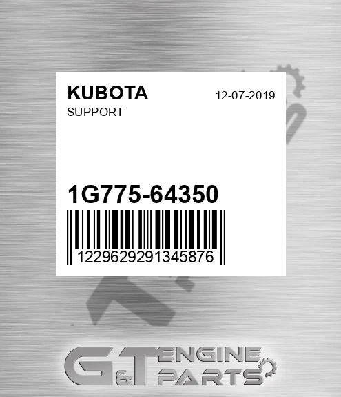 1G775-64350 Support
