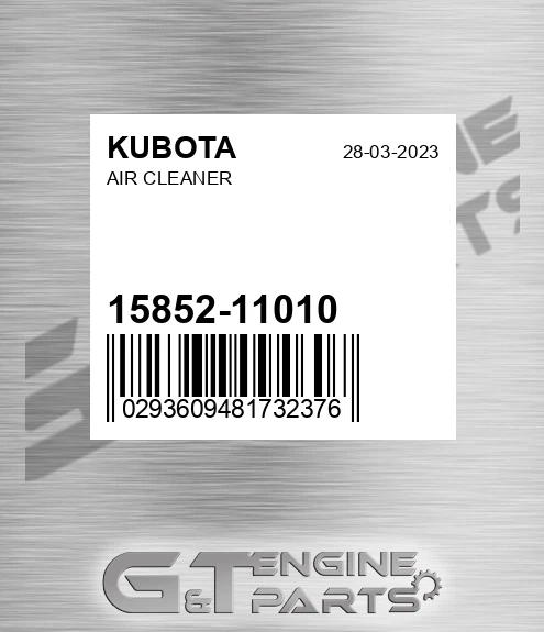 15852-11010 Air Cleaner