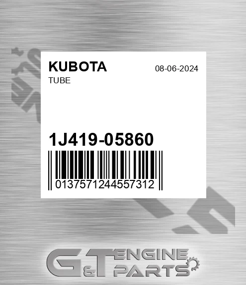 1J419-05860 Tube