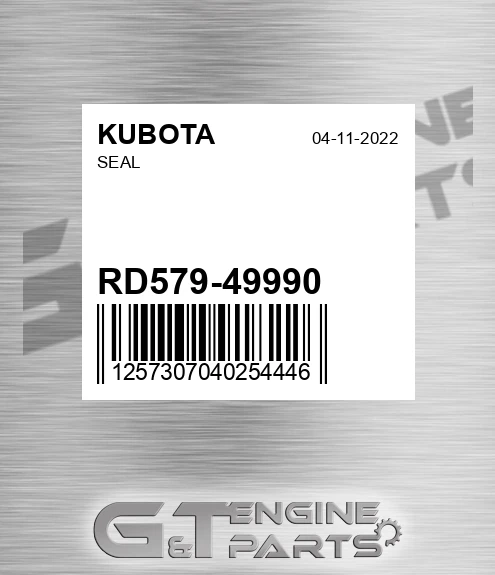 RD579-49990 Seal