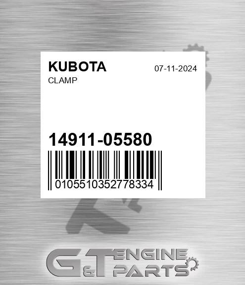14911-05580 Clamp