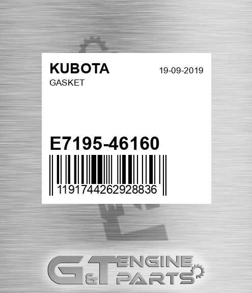 E7195-46160 Gasket