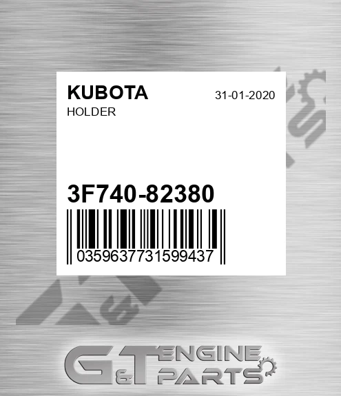 3F740-82380 Holder