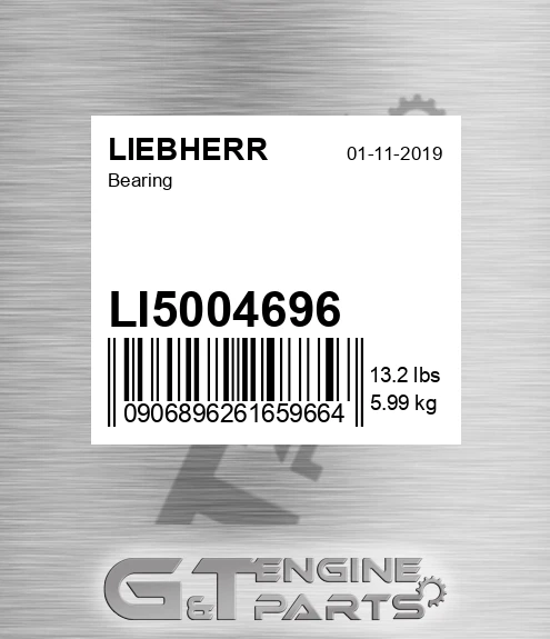 LI5004696 Bearing for LIEBHERR