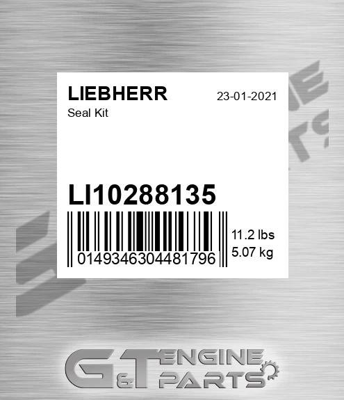 LI10288135 Seal Kit