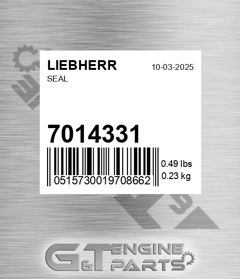 7014331 LIEBHERR Seal