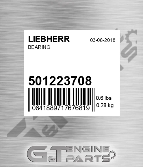 501223708 Ball Bearing for LIEBHERR
