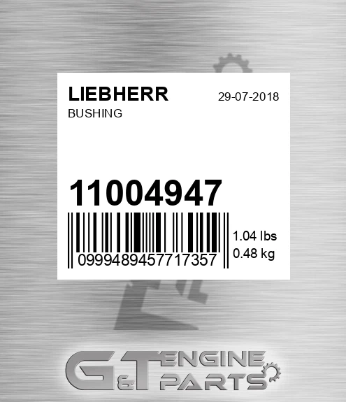 11004947 Bushing