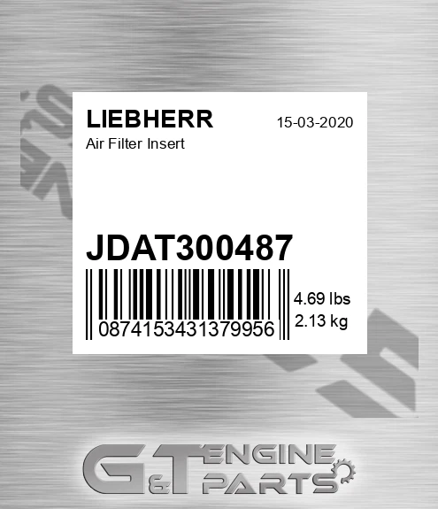 JDAT300487 Air Filter Insert