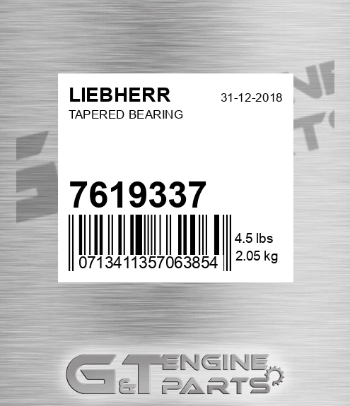 7619337 LIEBHERR Tapered Bearing