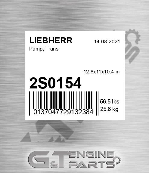 2S0154 LIEBHERR Pump, Trans