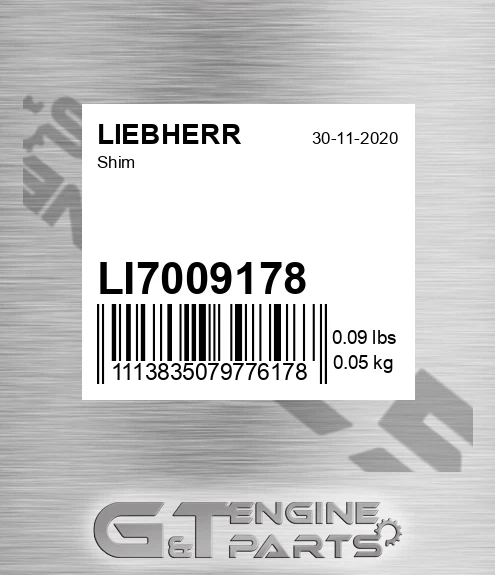 LI7009178 Shim