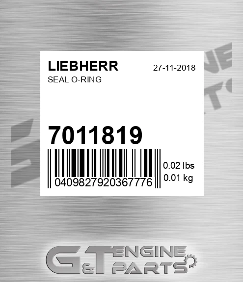 7011819 Seal O-ring