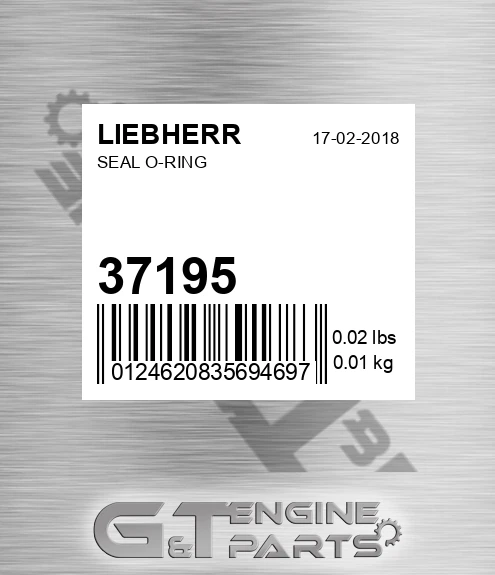 37195 LIEBHERR Seal O-ring