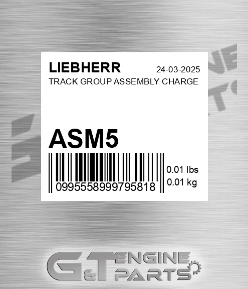 ASM5 Track Group Assembly Charge