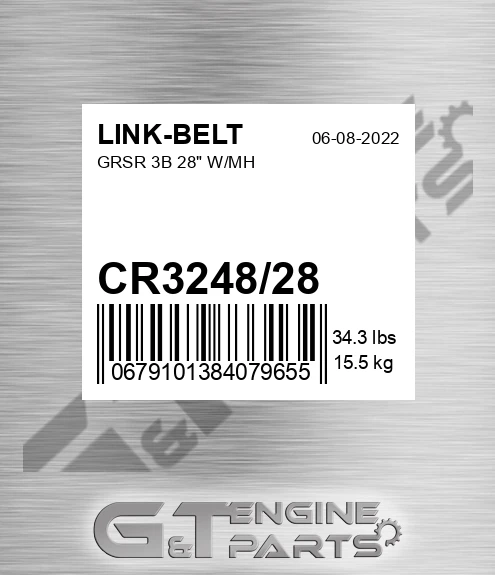 CR3248/28 Grsr 3b 28" W/mh